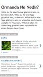 Mobile Screenshot of ormandanenedir.blogspot.com