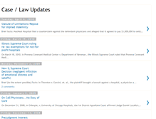 Tablet Screenshot of caselawupdates.blogspot.com