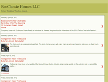 Tablet Screenshot of ecoclassichomes.blogspot.com