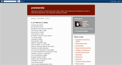 Desktop Screenshot of poetalandia.blogspot.com