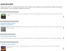 Tablet Screenshot of poetalandia.blogspot.com
