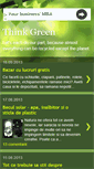 Mobile Screenshot of gandeste-verde.blogspot.com