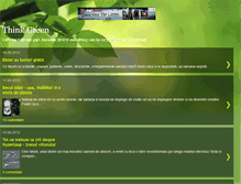 Tablet Screenshot of gandeste-verde.blogspot.com