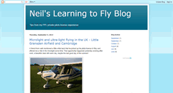 Desktop Screenshot of neilsflying.blogspot.com