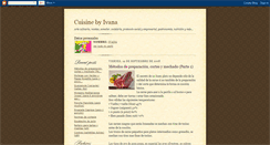 Desktop Screenshot of cuisine-by-ivana.blogspot.com