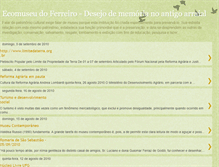 Tablet Screenshot of ecomuseudoferreiro.blogspot.com