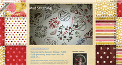 Desktop Screenshot of madstitching.blogspot.com