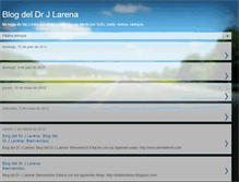 Tablet Screenshot of drjlarena.blogspot.com