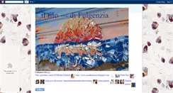 Desktop Screenshot of ilfilodifulgenzia.blogspot.com