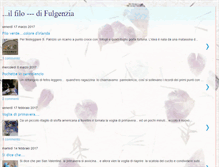 Tablet Screenshot of ilfilodifulgenzia.blogspot.com