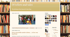 Desktop Screenshot of oftellersandtales.blogspot.com