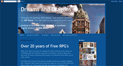 Desktop Screenshot of dreamsanddragons.blogspot.com