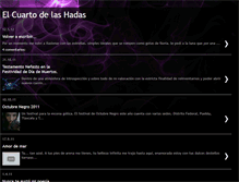 Tablet Screenshot of elcuartodelashadas.blogspot.com