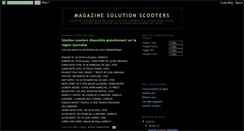Desktop Screenshot of magazinescooterssolutionscooters.blogspot.com