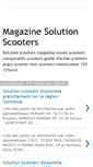 Mobile Screenshot of magazinescooterssolutionscooters.blogspot.com