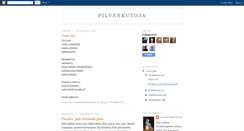 Desktop Screenshot of pilvenkutoja.blogspot.com