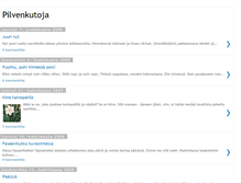 Tablet Screenshot of pilvenkutoja.blogspot.com