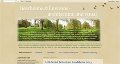 Desktop Screenshot of beecholme.blogspot.com
