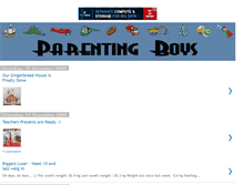 Tablet Screenshot of parenting-boys.blogspot.com