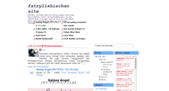 Desktop Screenshot of fatrylishiachan.blogspot.com