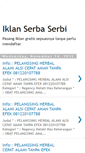 Mobile Screenshot of iklan-serbaserbi.blogspot.com