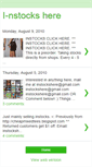 Mobile Screenshot of i-nstockshere.blogspot.com