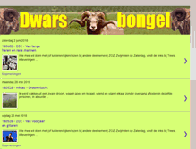 Tablet Screenshot of dwarsbongel.blogspot.com