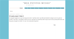 Desktop Screenshot of lespetitesmuses.blogspot.com