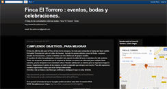 Desktop Screenshot of fincaeltorrero.blogspot.com