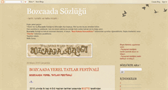 Desktop Screenshot of bozcaadasozlugu.blogspot.com