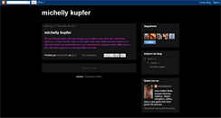 Desktop Screenshot of michellykupfer.blogspot.com