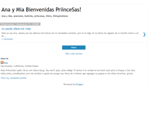 Tablet Screenshot of princesasindestino.blogspot.com