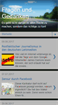 Mobile Screenshot of fragen-und-gedanken.blogspot.com