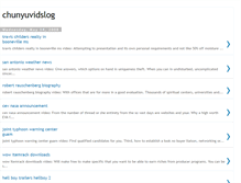 Tablet Screenshot of chunyuvidslog.blogspot.com