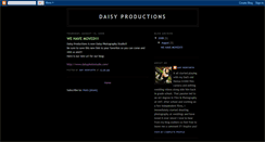 Desktop Screenshot of daisyproductions.blogspot.com