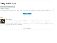 Tablet Screenshot of daisyproductions.blogspot.com