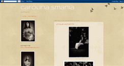 Desktop Screenshot of carolinasmaniaportraits.blogspot.com