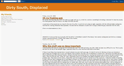 Desktop Screenshot of dirtysouthdisplaced.blogspot.com