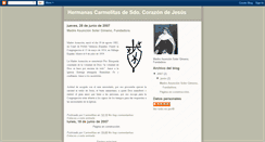 Desktop Screenshot of hhcarmelitasscj.blogspot.com