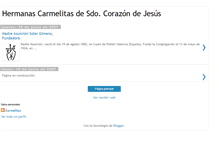 Tablet Screenshot of hhcarmelitasscj.blogspot.com