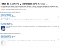 Tablet Screenshot of ingenieria-tecnologia.blogspot.com