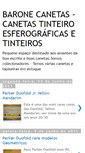Mobile Screenshot of baronecanetas.blogspot.com