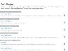 Tablet Screenshot of guerillaspot.blogspot.com