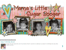 Tablet Screenshot of mammaslittlesugarbooger.blogspot.com