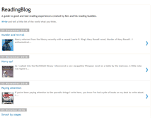 Tablet Screenshot of blogforreading.blogspot.com