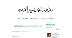 Desktop Screenshot of malvestida.blogspot.com