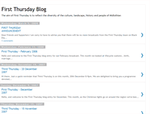Tablet Screenshot of firstthursdaybdfm.blogspot.com