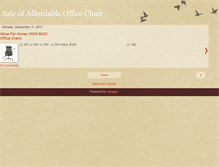 Tablet Screenshot of officechairsforsale.blogspot.com