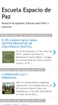 Mobile Screenshot of escueladepaz.blogspot.com