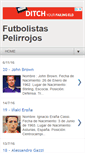 Mobile Screenshot of futbolistaspelirrojos.blogspot.com